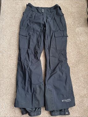 Columbia Men's Black Snow Cargo Pants
